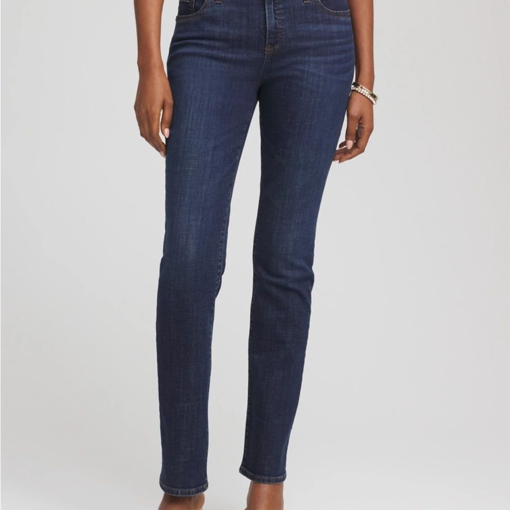 Chico's Perfect Stretch Slim Leg Ankle Jeans
